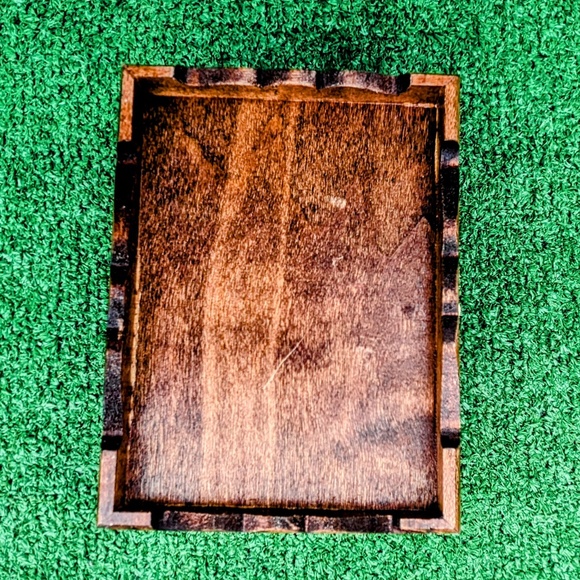 Wooden Trinket Jewelry Storage Box Picture Frame-Top San Francisco Lid+Coasters - Picture 5 of 7